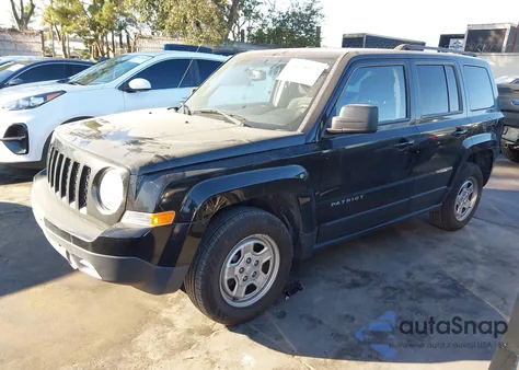 2017 Jeep Patriot Sport Fwd z USA, uszkodzony, nr VIN 1C4NJPBA9HD122815